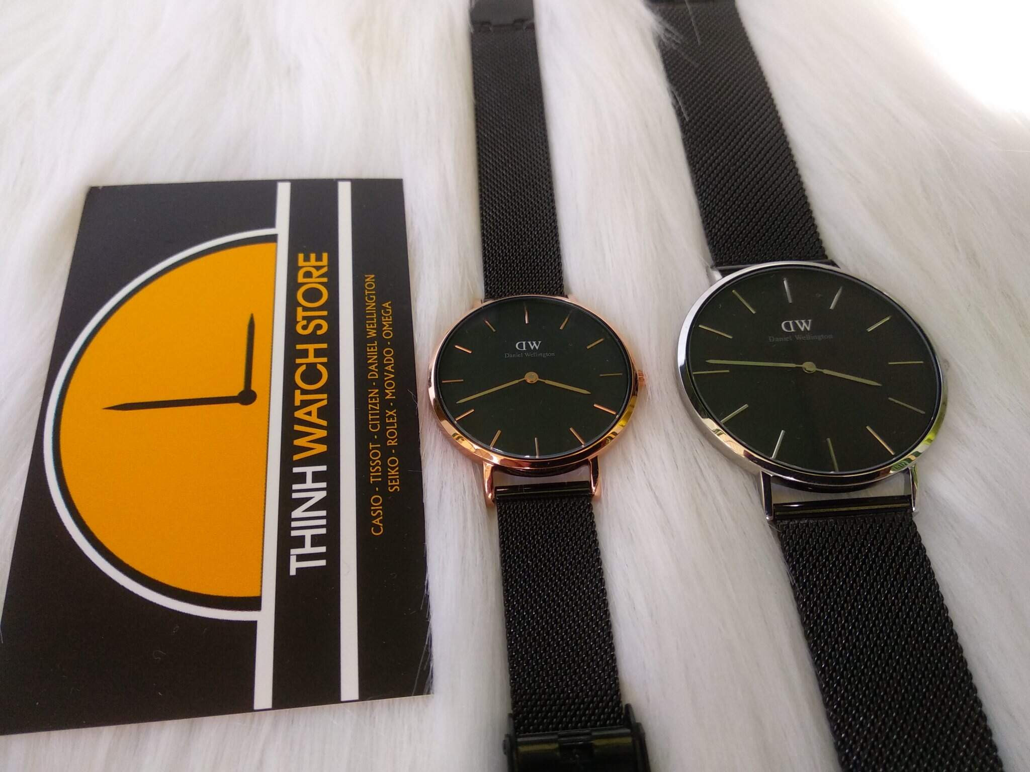 Chi tiết mặt đồng hồ Daniel Wellington chính hãng ở Bình Dương