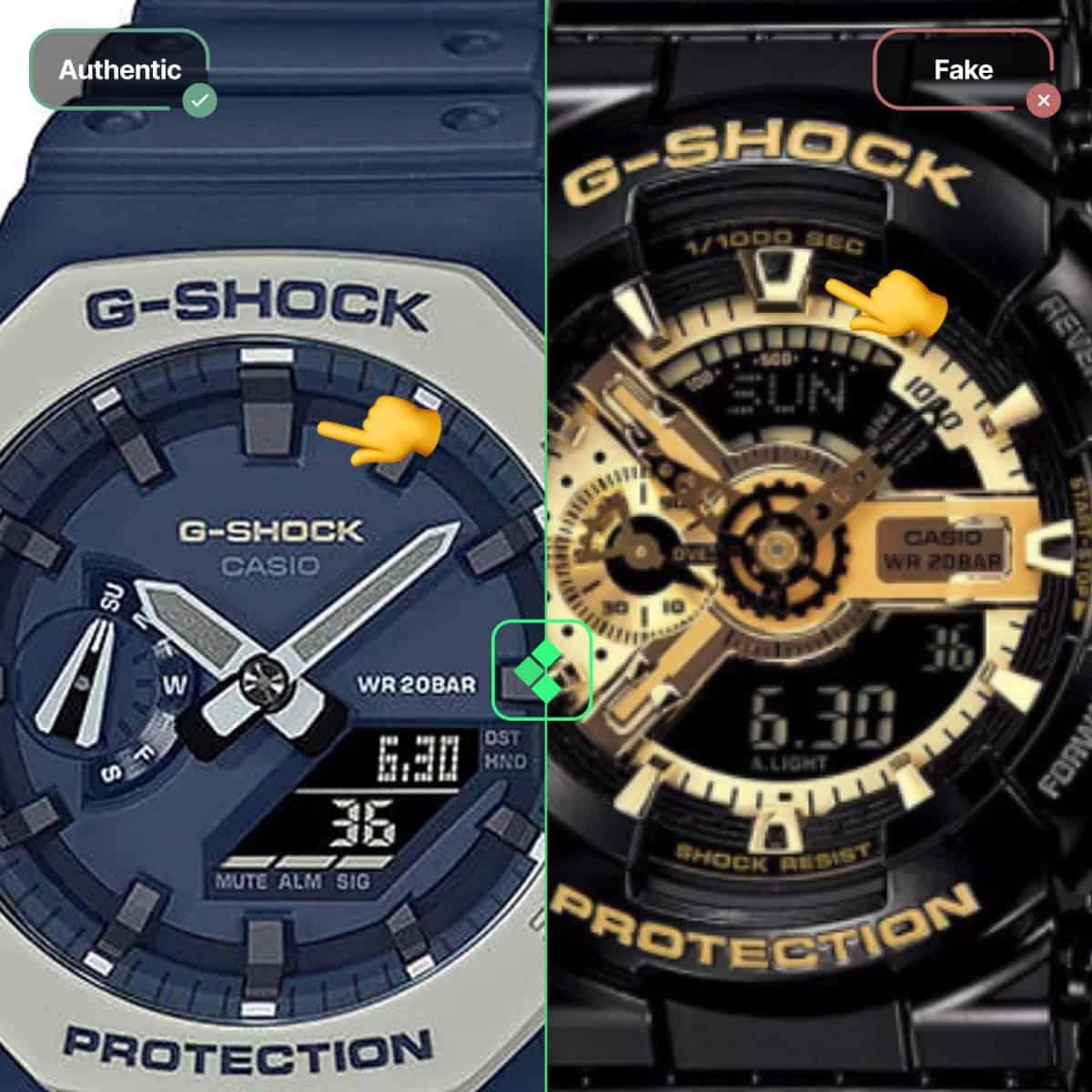 Đồng hồ G-Shock DW-5600 Fake: Cách nhận biết và rủi ro tiềm ẩn