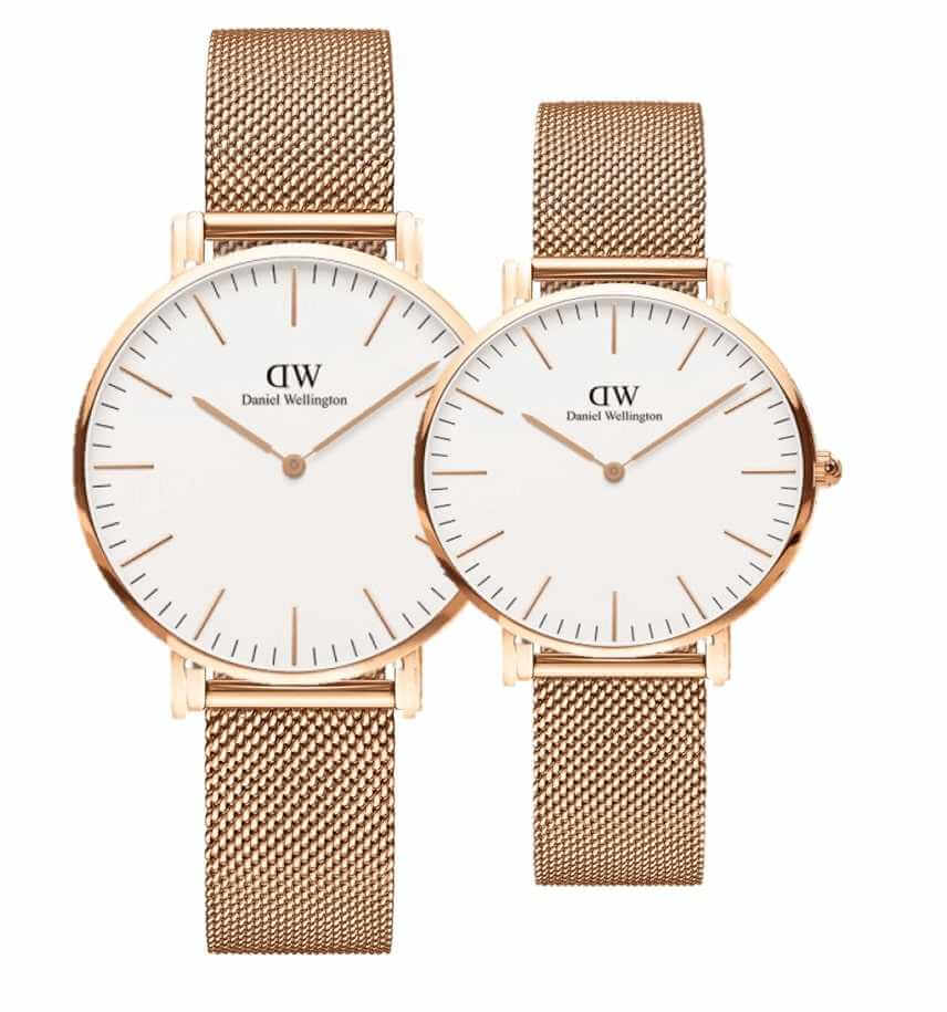 Đồng hồ Daniel Wellington Chính Hãng Couple: Biểu Tượng Của Tình Yêu & Phong Cách Đồng Điệu