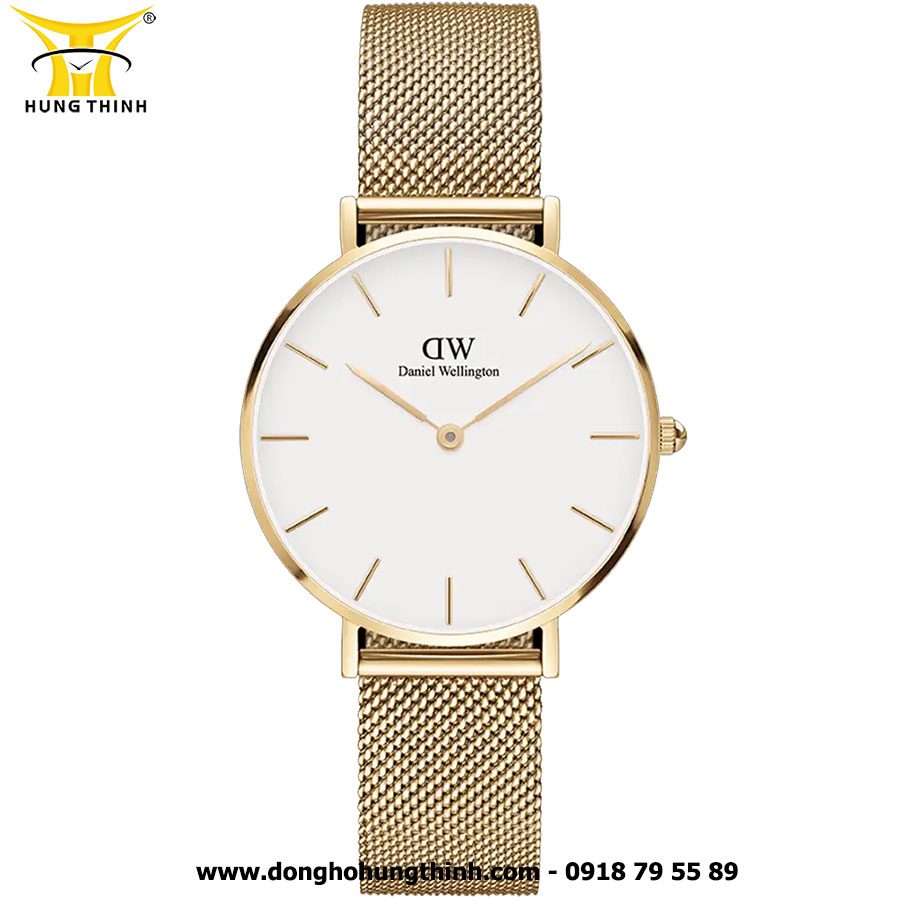 Dây Đồng Hồ DW Kim Loại Trắng: Nâng Tầm Phong Cách Thanh Lịch & Hiện Đại
