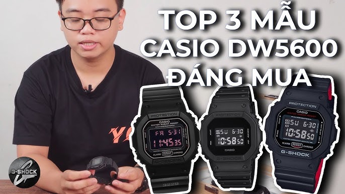 Đồng hồ Casio G-Shock DW-5600MS-1DR: Đánh giá chi tiết phiên bản "Stealth" mạnh mẽ