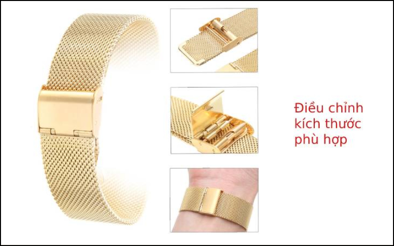Hướng Dẫn Chi Tiết Cách Chỉnh Đồng Hồ DW Dây Lưới Vừa Vặn Ngay Tại Nhà