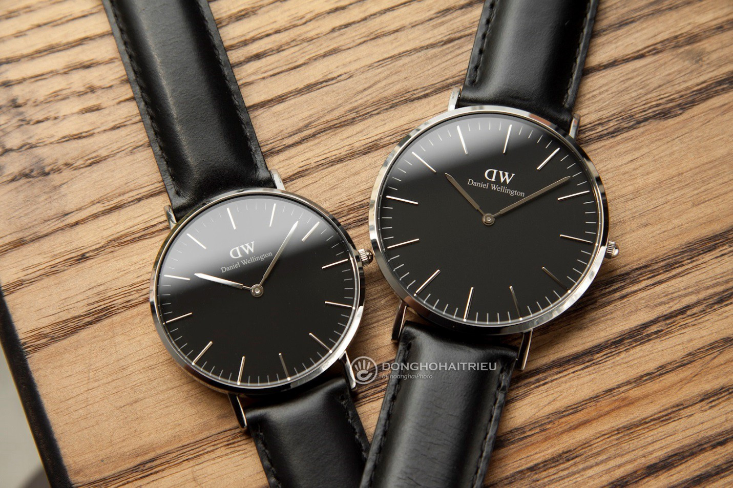 Chiếc đồng hồ DW trên cổ tay, minh chứng cho sự hài lòng với đồng hồ cặp DW giá rẻ.