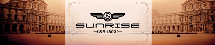 Đồng hồ Sunrise nam Swiss 1893 mặt vuông, thiết kế sang trọng