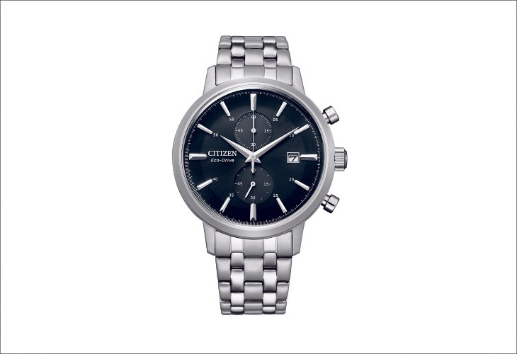 Đồng hồ Citizen Eco-Drive dùng năng lượng ánh sáng, minh họa cách sạc pin đồng hồ năng lượng mặt trời
