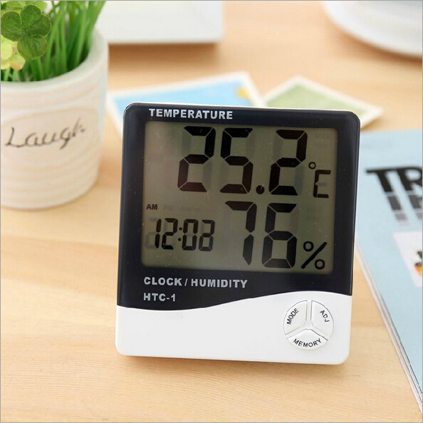Máy Đo Nhiệt Độ Độ Ẩm Có Đồng Hồ