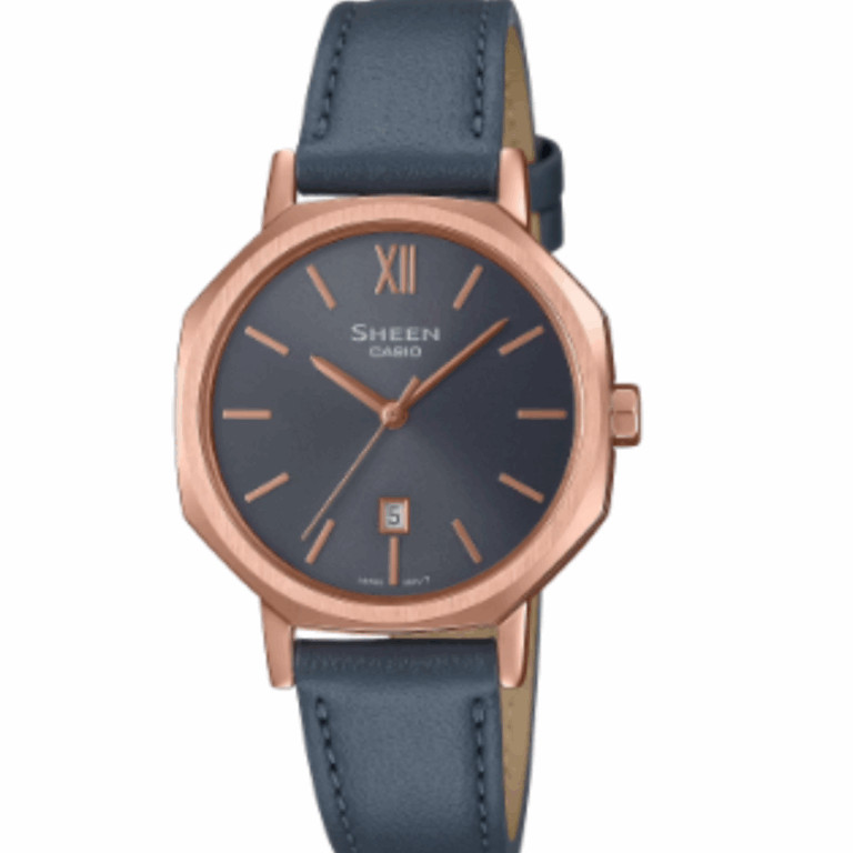 Casio SHE-4554GYM-8AUDF, đồng hồ Casio nam tay nhỏ với kính Sapphire