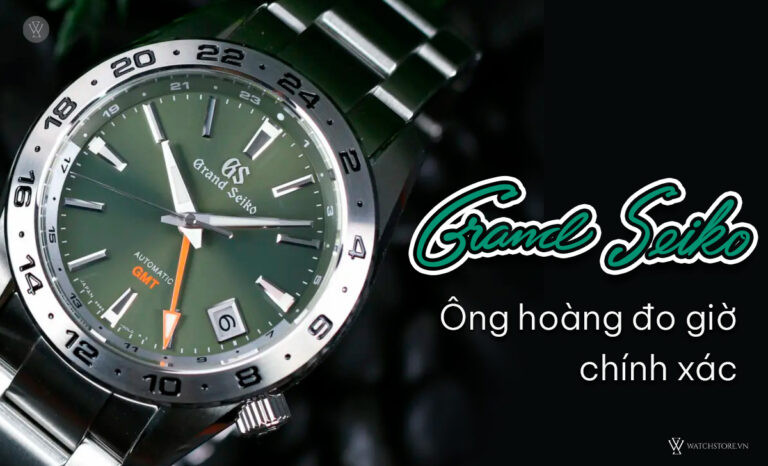 Grand Seiko Automatic – đỉnh cao của đồng hồ cơ chính hãng về độ chính xác.