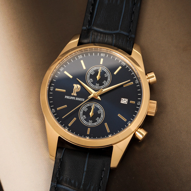 Đồng hồ nam Philippe Auguste PA5023I với độ chống nước 10 ATM từ Đăng Quang Watch