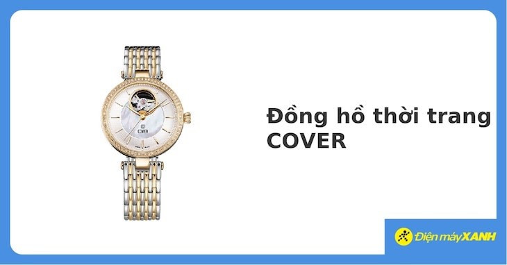 Mẫu đồng hồ Cover nữ COA9.02 bền bỉ, giá cả phải chăng, lý tưởng làm quà tặng