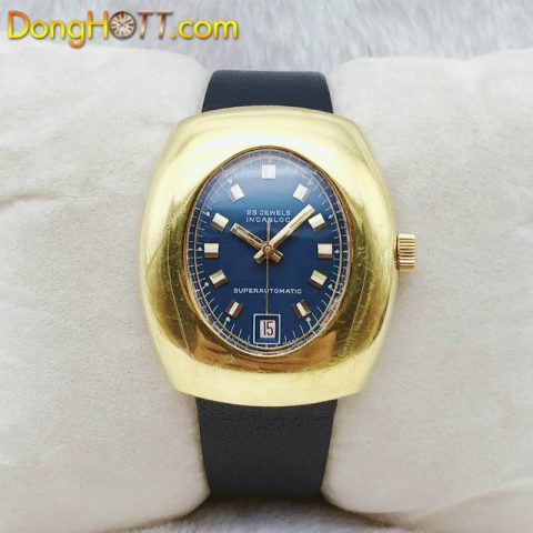 Cận cảnh mặt số đồng hồ độc lạ chính hãng Thụy Sĩ với cọc số nổi