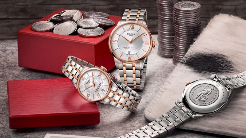 Đồng hồ Tissot chính hãng có trọng lượng chắc chắn, đầm tay hơn hàng giả