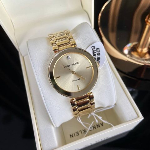 Đồng Hồ Anne Klein AK 1362CHGB: Đánh Giá Chi Tiết Vẻ Đẹp Sang Trọng và Nữ Tính