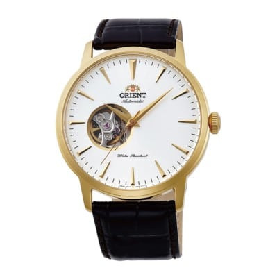 Mẫu đồng hồ Orient Crystal 21 Jewels FAG02003W0 mặt trắng thanh lịch
