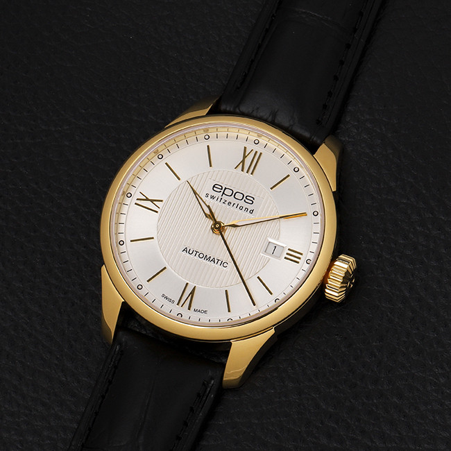 Đồng hồ nam Epos E-3426.131.22.68.25 từ Đăng Quang Watch, nổi bật với mặt kính Sapphire