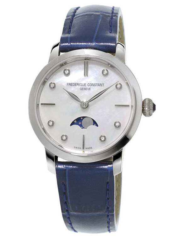Frederique Constant Slimline Moonphase FC-206MPWD1S6 - đồng hồ nữ 15 triệu nên mua