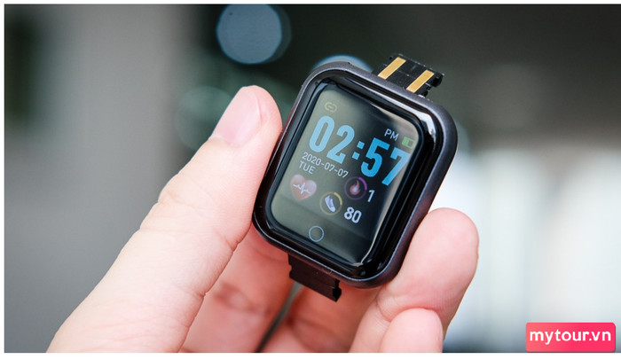 Đồng hồ thông minh Y68 không hỗ trợ lắp sim vật lý