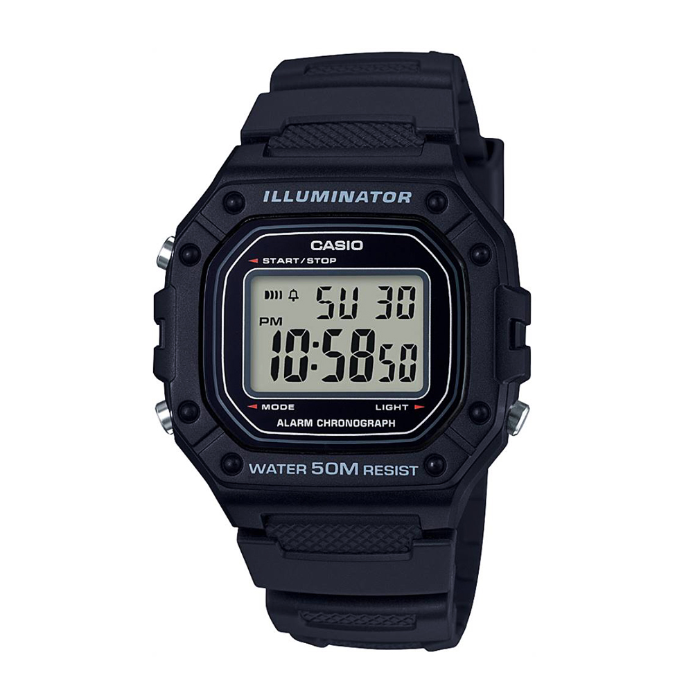 Đồng hồ Casio dây cao su đen: Sự kết hợp hoàn hảo giữa phong cách và độ bền