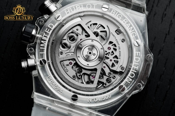 Cận cảnh bộ máy độc quyền UNICO của đồng hồ Hublot cơ chính hãng