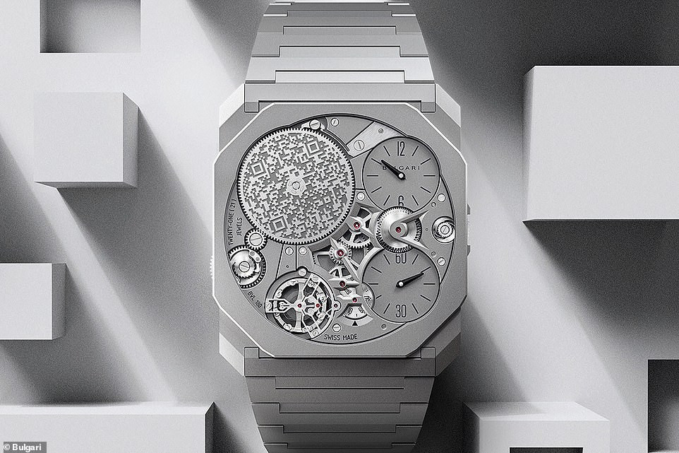 Đồng hồ cơ mỏng nhất thế giới Bulgari Octo Finissimo Ultra nổi bật với thiết kế siêu mỏng