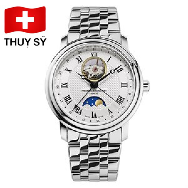 Đồng hồ cơ lộ máy Thụy Sĩ Frederique Constant Classics FC-335MC4P6B2 dây kim loại thép không gỉ