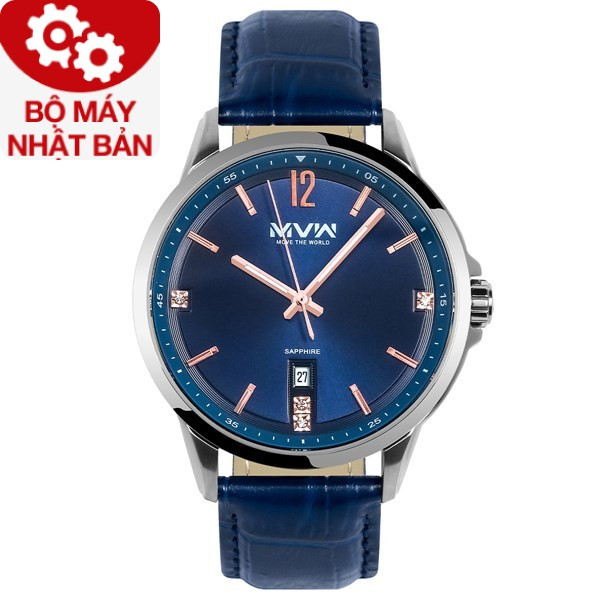 Đồng hồ MVW ML063-01, một mẫu đồng hồ hot nhất hiện nay với mặt xanh dương độc đáo
