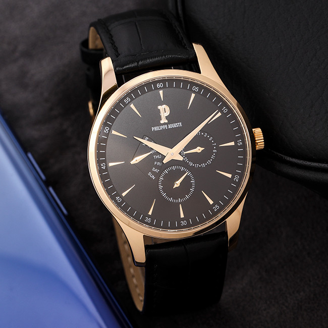 Mẫu đồng hồ Philippe Auguste PA5018G nam tính, có sẵn tại Đăng Quang Watch