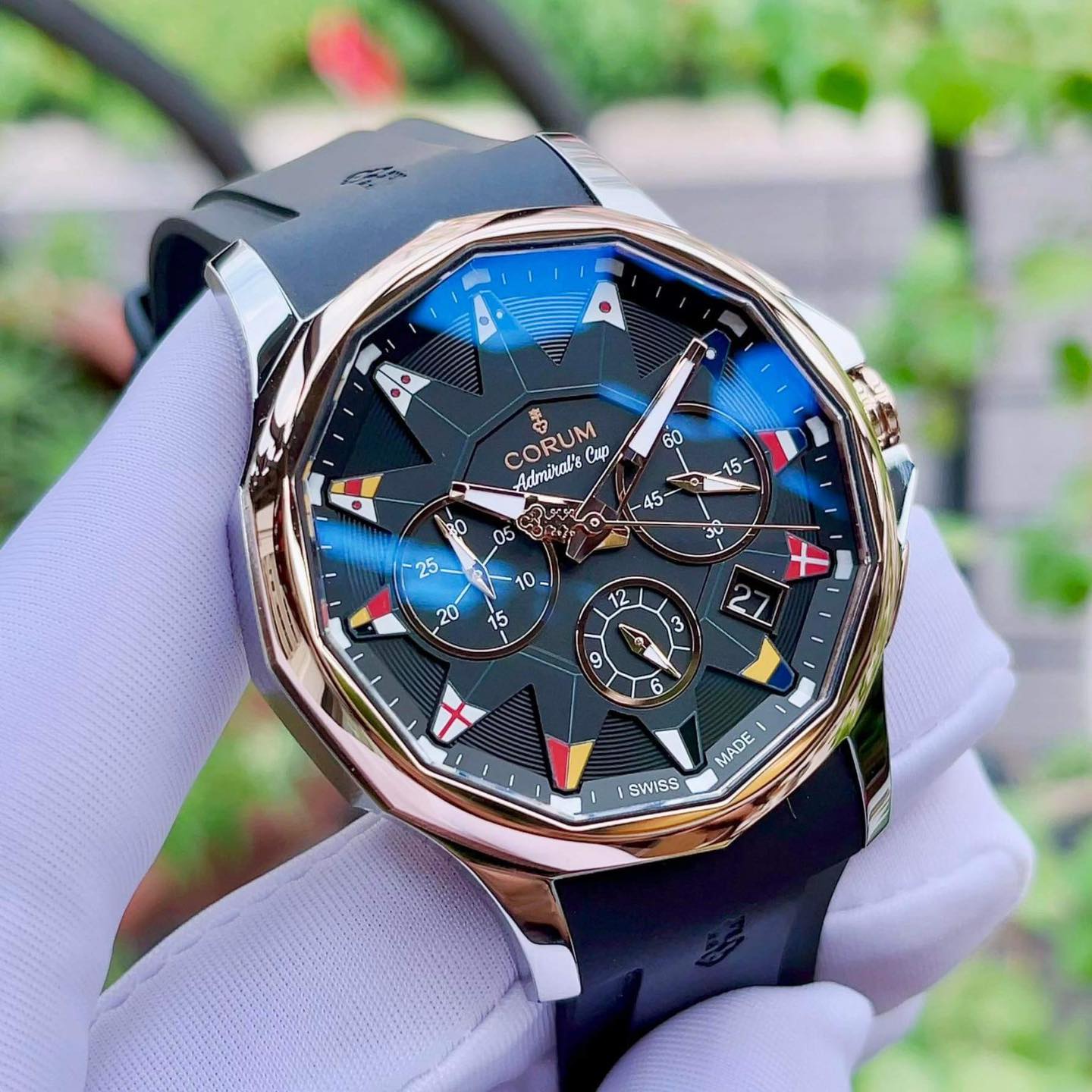 Corum Admiral's Cup: Biểu Tượng Hàng Hải và Đỉnh Cao Chế Tác Đồng Hồ Thụy Sĩ