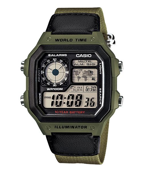 Đồng hồ nam Casio AE-1200WHB-1BVDF: Bạn đồng hành hoàn hảo cho phái mạnh năng động