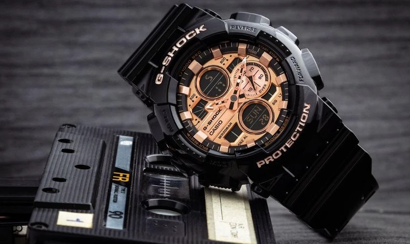 Đồng hồ G-Shock GA-140GB-1A2DR siêu bền bỉ, phong cách mạnh mẽ cho sinh viên nam