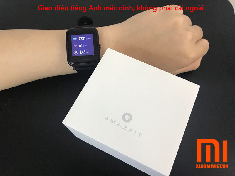 Đồng hồ thông minh Xiaomi Amazfit Bip Youth Version với thiết kế trẻ trung, năng động