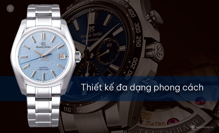 Sự đa dạng về thiết kế của các dòng đồng hồ cơ Seiko chính hãng, từ cổ điển đến hiện đại.