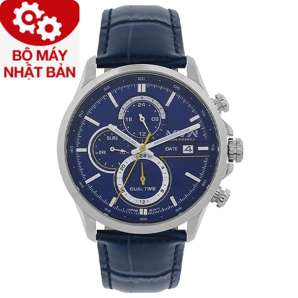 Đồng hồ nam MVW Sport 41mm ML087-01 với dây đeo silicon năng động.