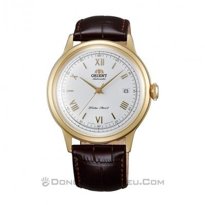 Mẫu đồng hồ Orient Automatic 3 sao cổ điển FAC00007W0 với mặt số trắng tinh tế
