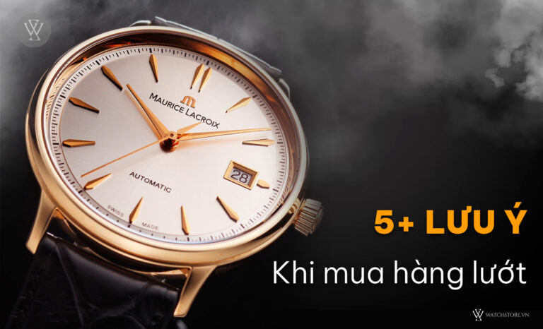 Kiểm tra cẩn thận đồng hồ trước khi mua, một trong những lưu ý quan trọng khi bán đồng hồ cũ chính hãng.