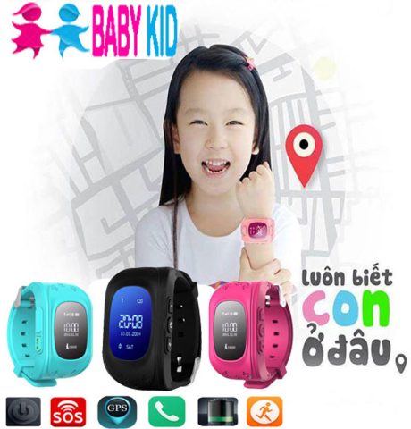 Đồng hồ thông minh trẻ em định vị GPS giúp phụ huynh yên tâm hơn