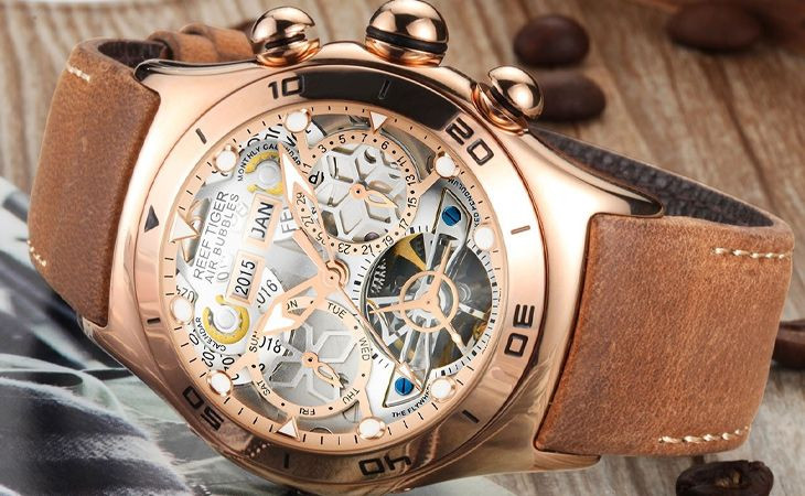 Chất liệu đồng hồ Reef Tiger bền bỉ và cao cấp