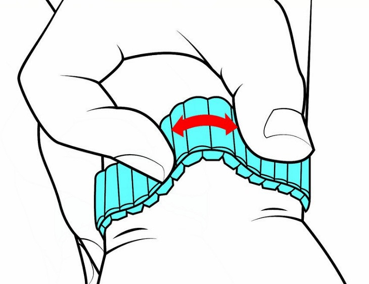 Hoàn tất lắp lại mắt dây đồng hồ loại ốc vít sau khi điều chỉnh