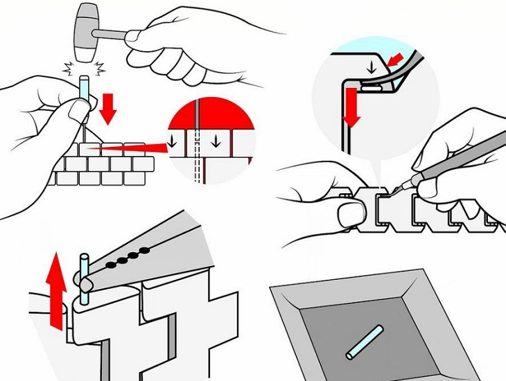 Kỹ thuật đẩy chốt để tháo mắt dây đồng hồ một cách an toàn