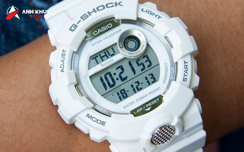 Đồng hồ G-Shock GBD-800-7 màu trắng cho người năng động