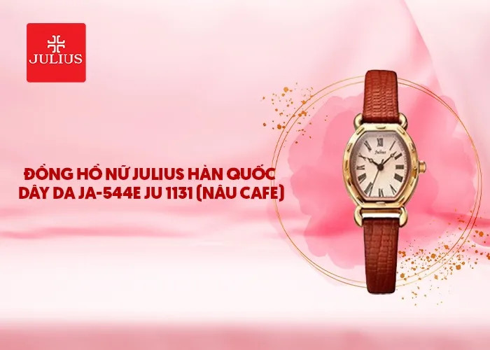 bộ sưu tập đồng hồ đeo tay nữ đẹp giá rẻ Julius Hàn Quốc