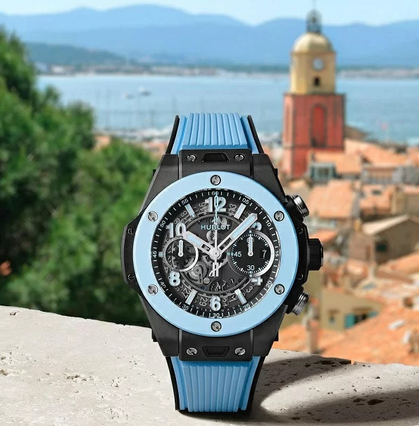Con ốc hình chữ H đặc trưng trên đồng hồ Hublot chính hãng, chi tiết quan trọng để phân biệt đồng hồ Hublot thật giả