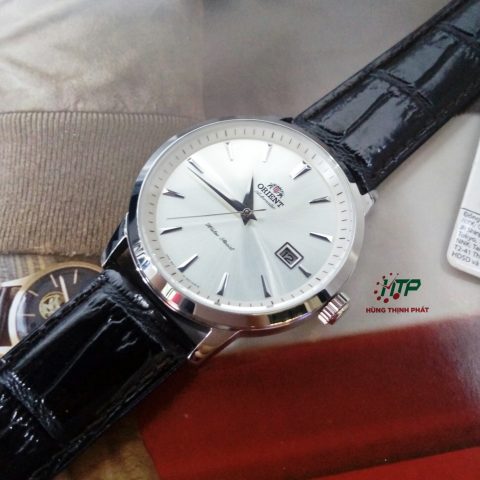 Đồng hồ Orient FER27007W0 với mặt trắng cổ điển, đại diện cho đồng hồ cơ Nhật Bản giá rẻ chất lượng