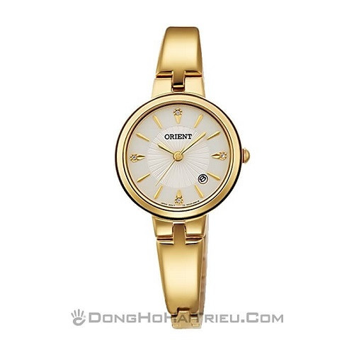 Thiết kế đồng hồ Orient FSZ40003W0 đang hot với đá pha lê