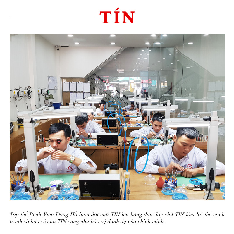 Hình ảnh tượng trưng cho chữ Tín, nền tảng uy tín của Bệnh Viện Đồng Hồ Hà Nội