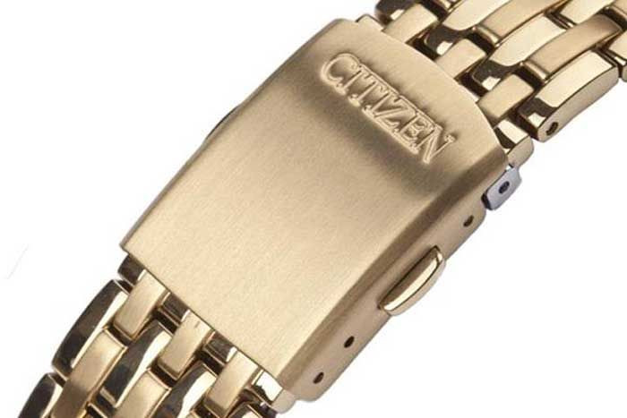 Dây kim loại đồng hồ Citizen Eco-Drive cao cấp với thiết kế sang trọng