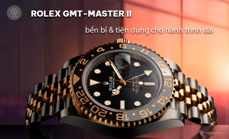Đồng hồ Rolex GMT-Master II chính hãng Pepsi Bezel