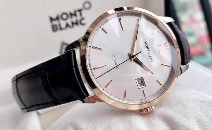 Thiết kế mặt số tinh xảo của đồng hồ Montblanc 111624, một yếu tố quan trọng ảnh hưởng đến giá đồng hồ Montblanc chính hãng.