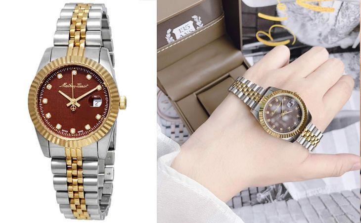 Một mẫu đồng hồ Mathey Tissot với thiết kế hiện đại và mức giá phải chăng