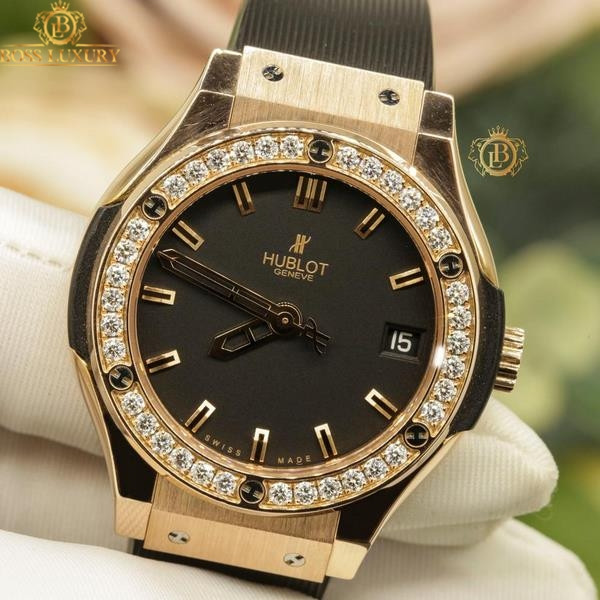 Dây đồng hồ Hublot bằng cao su và da cao cấp